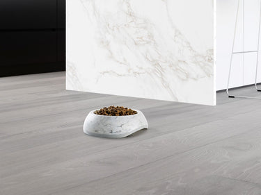 Savic Delice Dog Bowl Marble - Black/Gold 1.2l
